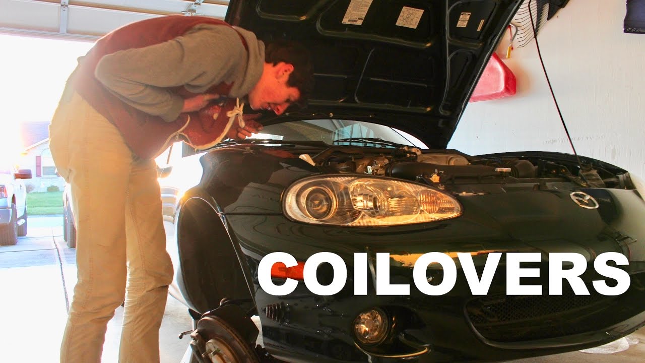 NB MIATA COILOVER INSTALL