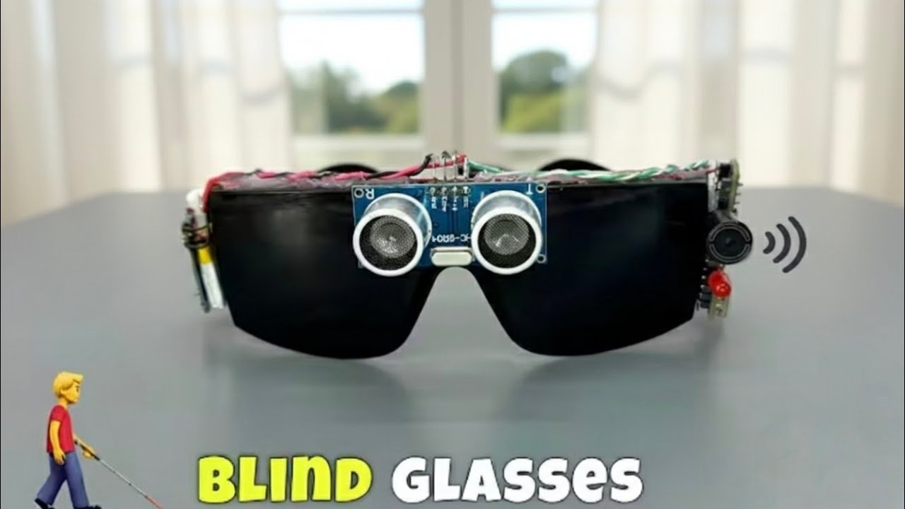 How to Make Blind Glasses Using Ultrasonic Sensor