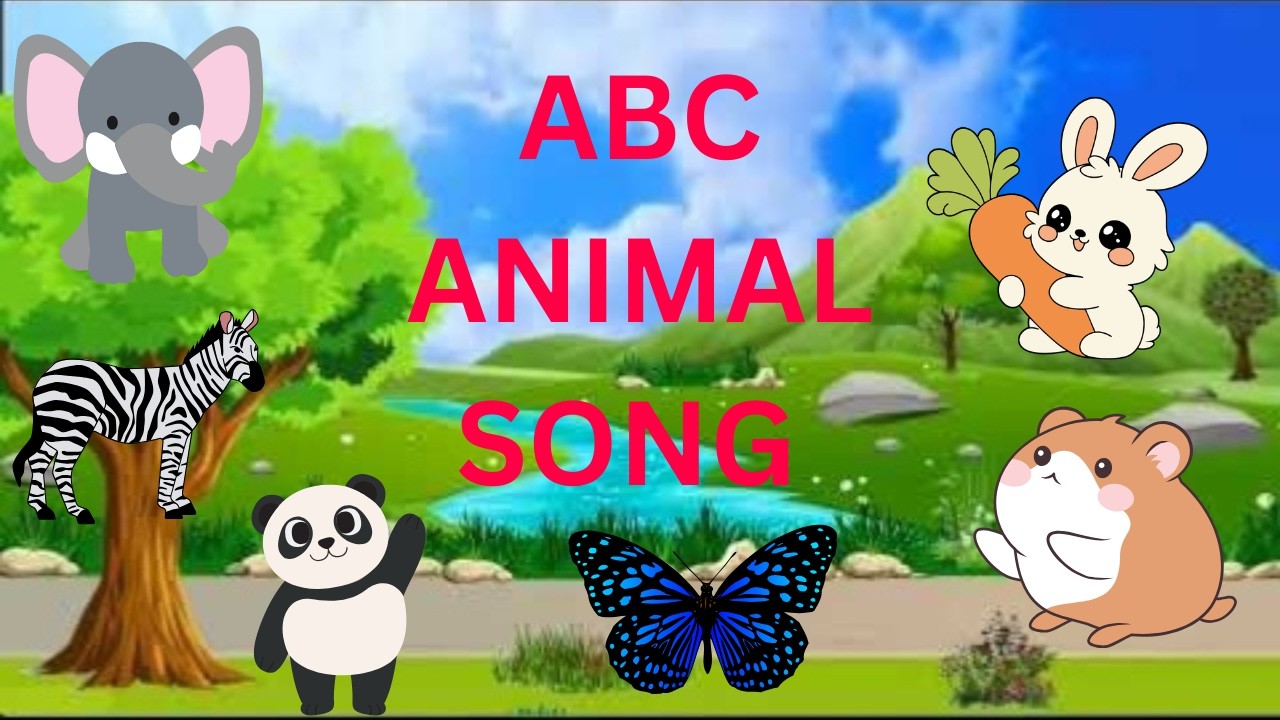Alphabet Animals Song | Learn the ABC Alphabet Animals Song for Kids |