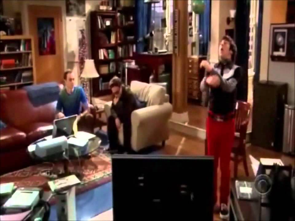 The Big Bang Theory - grab a napkin homie. You just got served