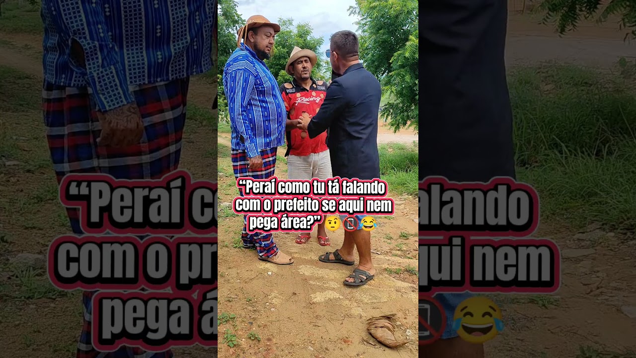Vereador fingindo ligar pro prefeito e esqueceu que no s&iacute;tio n&atilde;o pega &aacute;rea 😂 #shots