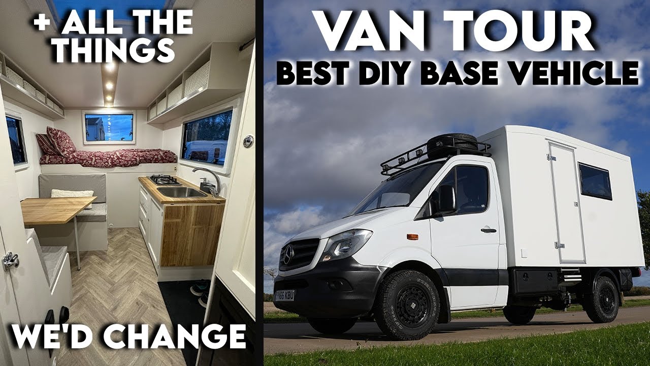 Van Tour: The BEST Van To Convert To A Camper In The UK, Self-Build MWB, Arctic Ready & Off- Grid