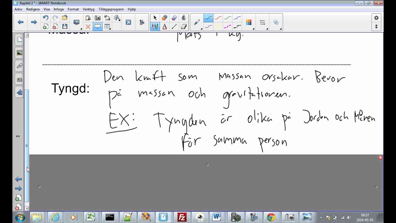 Fysik 1 - E-genomgång - Kapitel 2 (Ergo) - Sammanfattning