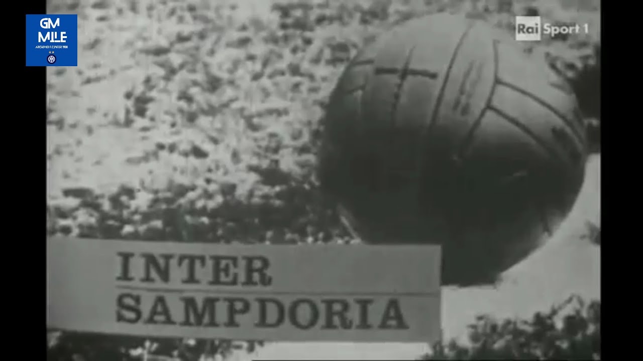1969-70 (15^ - 04-01-1970) INTER-Sampdoria 3-2 Servizio+Interviste Estratto D.S.RaiSport1