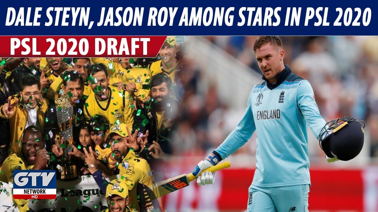 Dale Steyn, Jason Roy among stars in Pakistan Super League 2020 draft