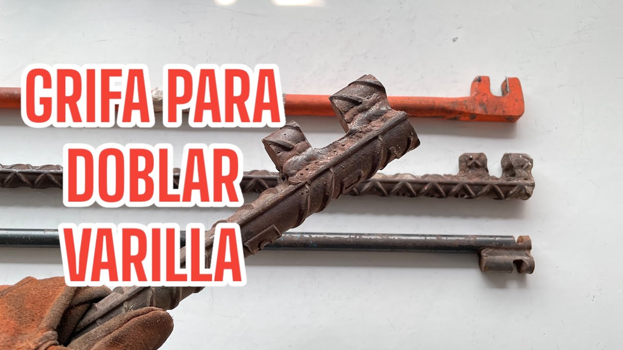 Como Hacer Una Grifa Para Doblar Varilla MUY FÁCIL!!