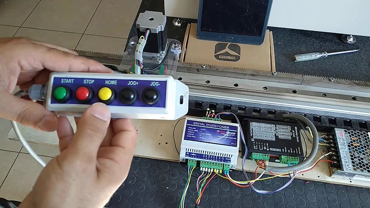 STEP MOTOR HIZ KOTROLÜ VE POZİSYON KONTROLÜ - 1