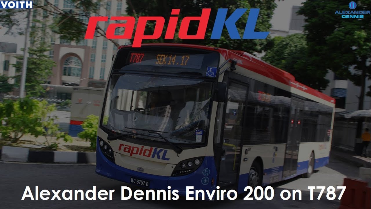[rapidKL] Alexender Dennis Enviro 200 on T787