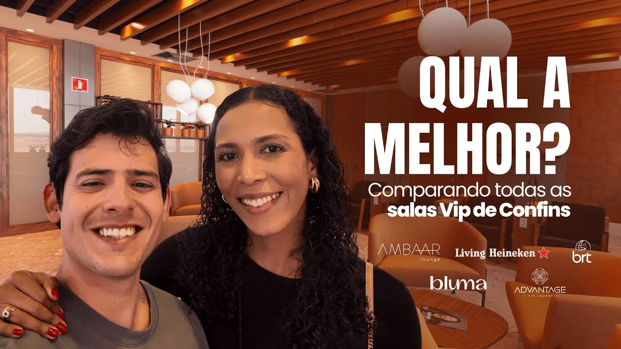 Qual a MELHOR Sala VIP de Confins? Testamos TODAS!