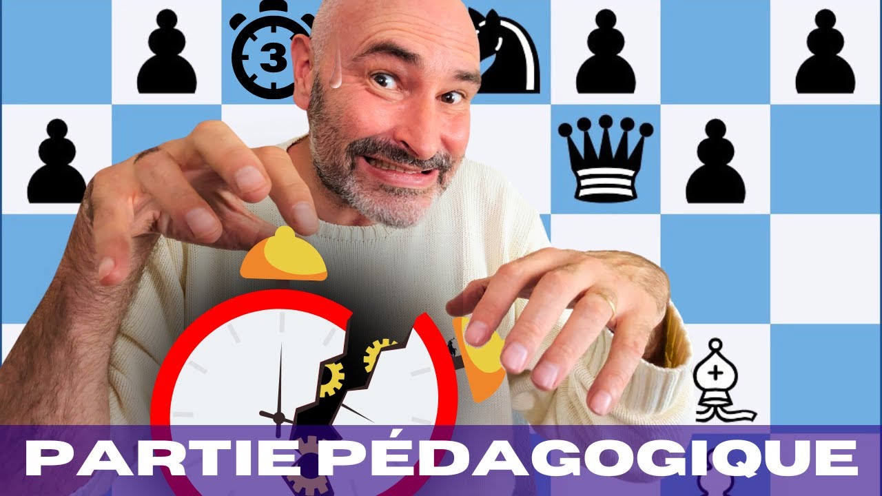 Le Chrono Tourne ! Partie d'Échecs contre un 2000 Elo où Chaque Seconde Compte !