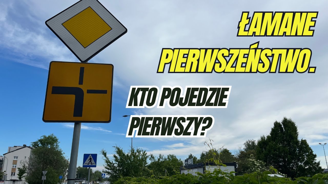 Łamane pierwszeństwo. Kto pojedzie pierwszy?