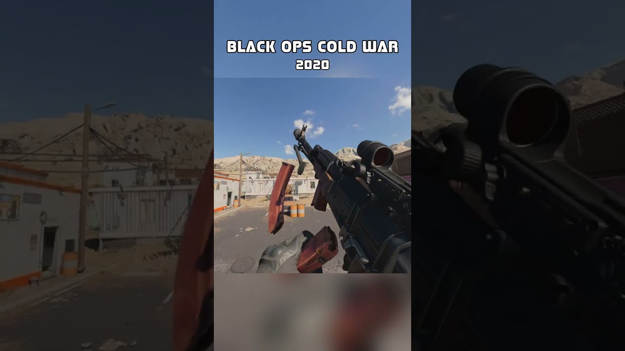 Black Ops CW AK VS MW 2019 AK : Suppressor 