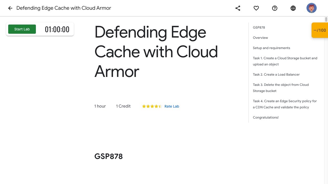 Defending Edge Cache with Cloud Armor GSP878