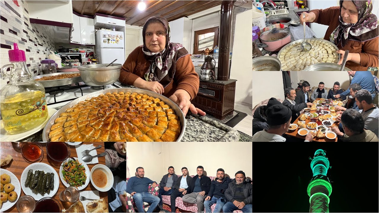 İftar daveti i&ccedil;in hazlık &ccedil;arşı alışverişi fırında kanat hoca keşiği davet dolu dolu bir vlog
