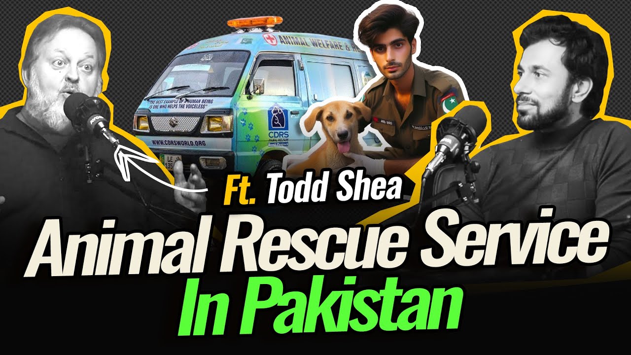 Animal Rescue Ambulance Service in Pakistan | CDRS | Ft. Todd Shea