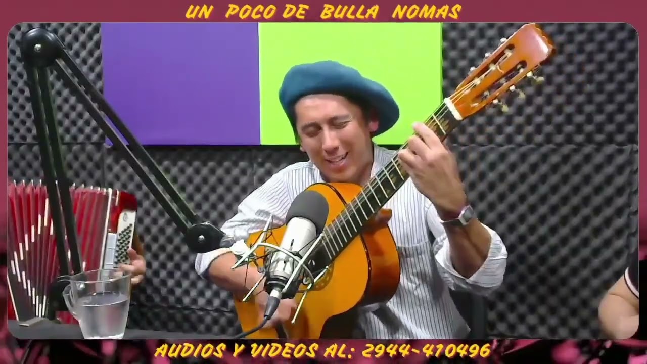 Cristian Huenelaf y su Conjunto en Un Poco de Bulla!