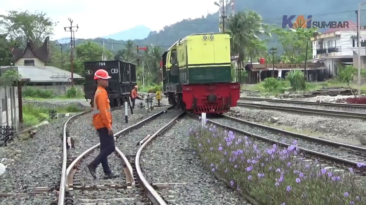 LOKOMOTIF BB 303 84 09, LANGSIRAN YANG RUMIT DI PERCABANGAN TRACK