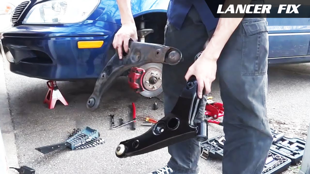 Lancer Fix 14 | Передняя приводная ступица, передний рычаг