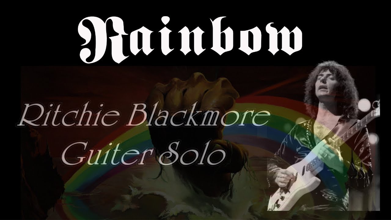 ロック界のカリスマにして伝説のギターヒーロー、リッチーブラックモア　RAINBOWの 好きなギターソロ10選　(中世様式美のロニー期→ハードポップのグラハム～ジョー→正統派ハードロック・ドゥギー期)