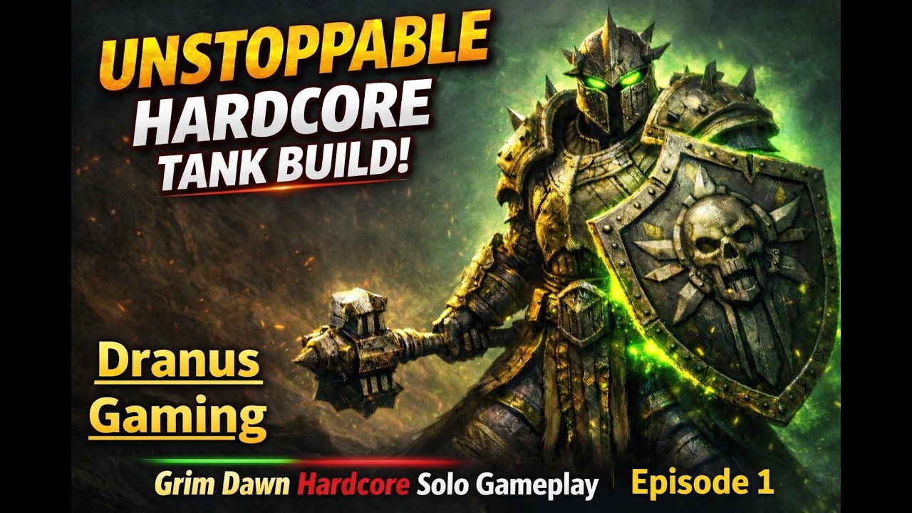 Hardcore Ultimate Tank Build 💀 Grim Dawn Oathkeeper Soldier #EP 1 | Grim Dawn 2026
