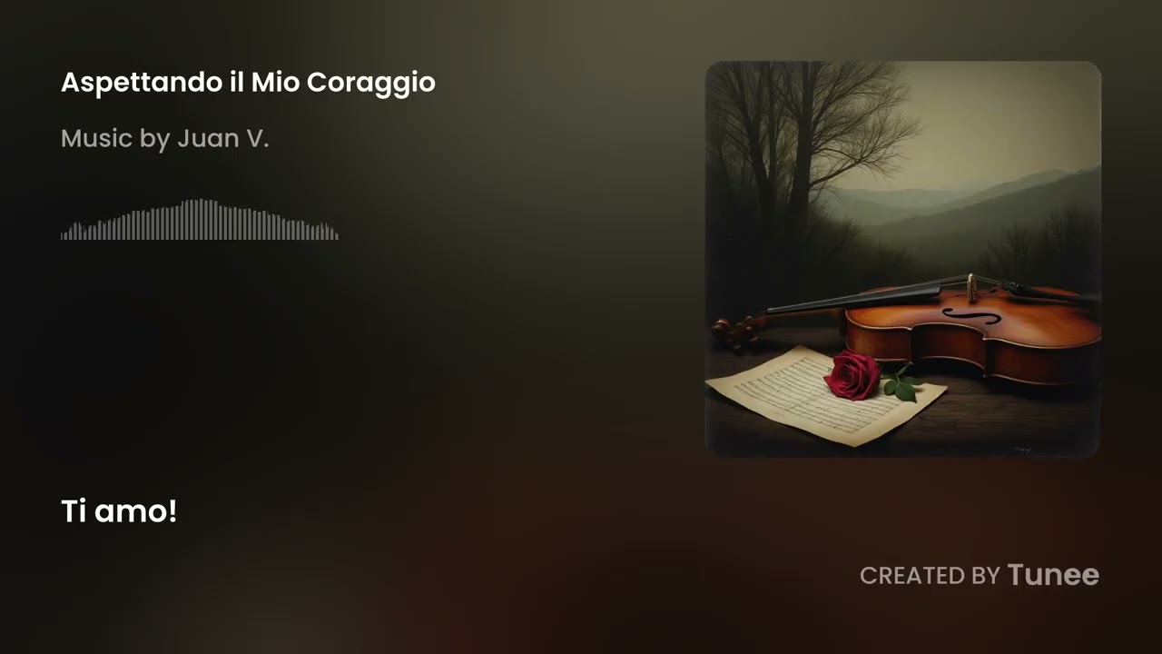 Aspettando il Mio Coraggio  .....Waiting for My Courage
