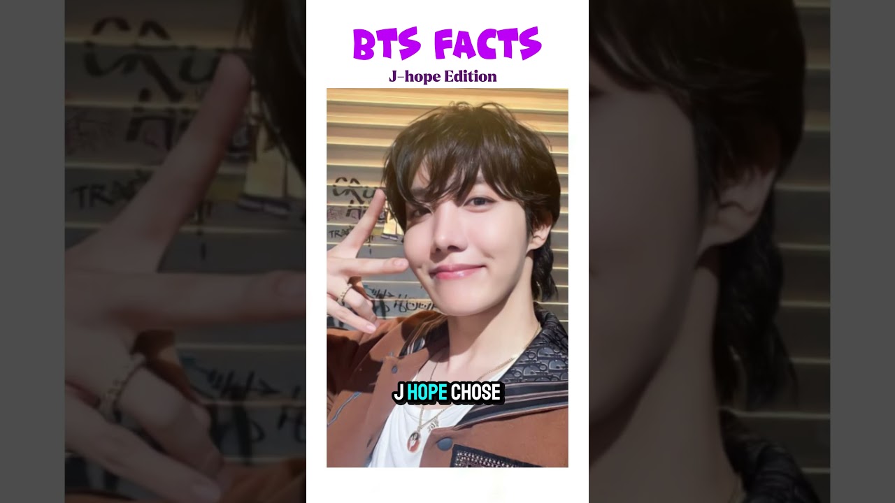 BTS J-Hope (Jung Hoseok): 5 Fun Facts for Every ARMY 💜 #btsshorts #bts #btsfacts #kpop
