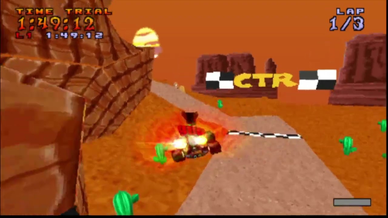 Crash Team Racing Custom Tracks - Pinstripes Wild Past