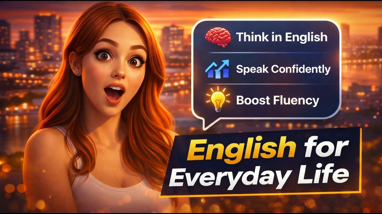 English for Everyday Life (A1–A2) | Real-Life Speaking Practice for Beginners