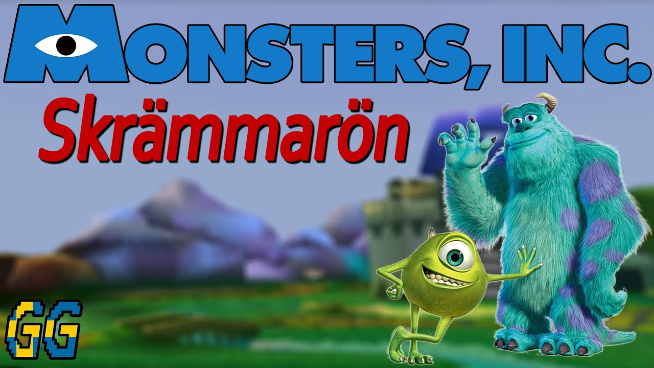 PS1 Disney's Monsters Inc - Skrämmarön 2001