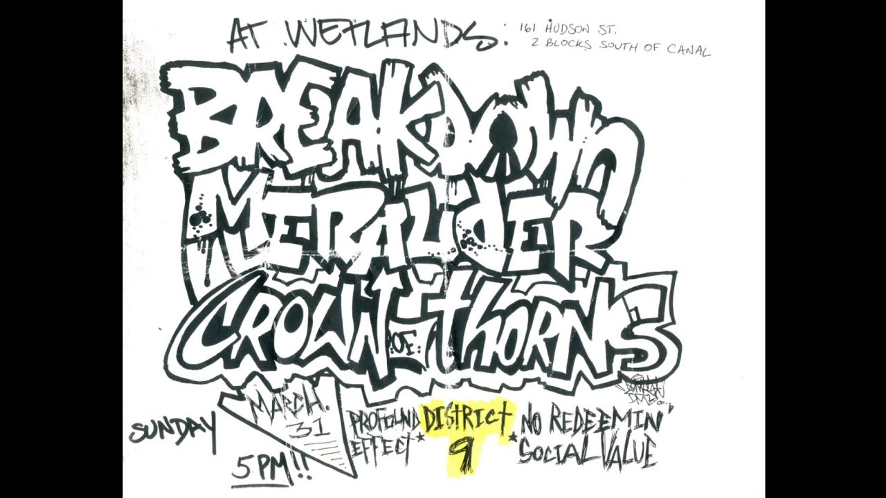 Crown of Thornz - Live @ The Wetlands 3/31/96