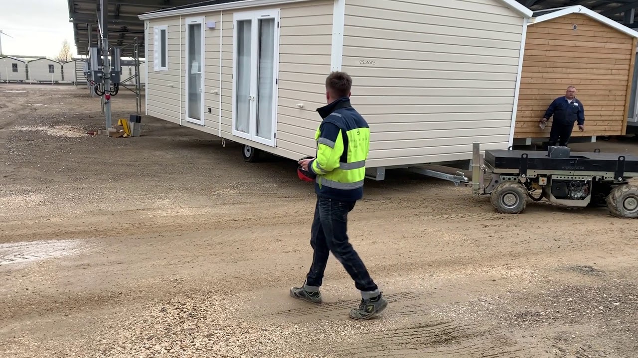 Plateforme motorisée CM160 : tractage mobilhome (2) - Hydrosystem