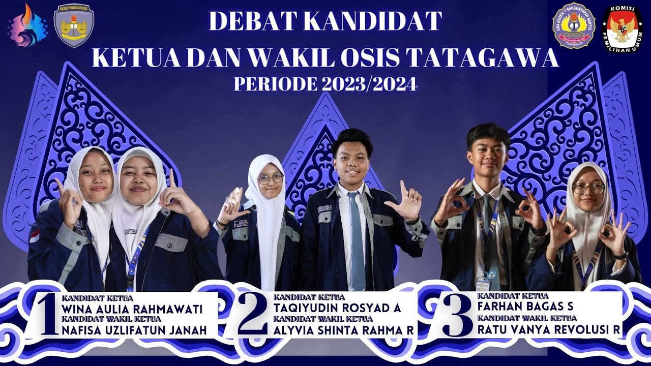 Debat Calon Ketua Osis Periode 2023/2024