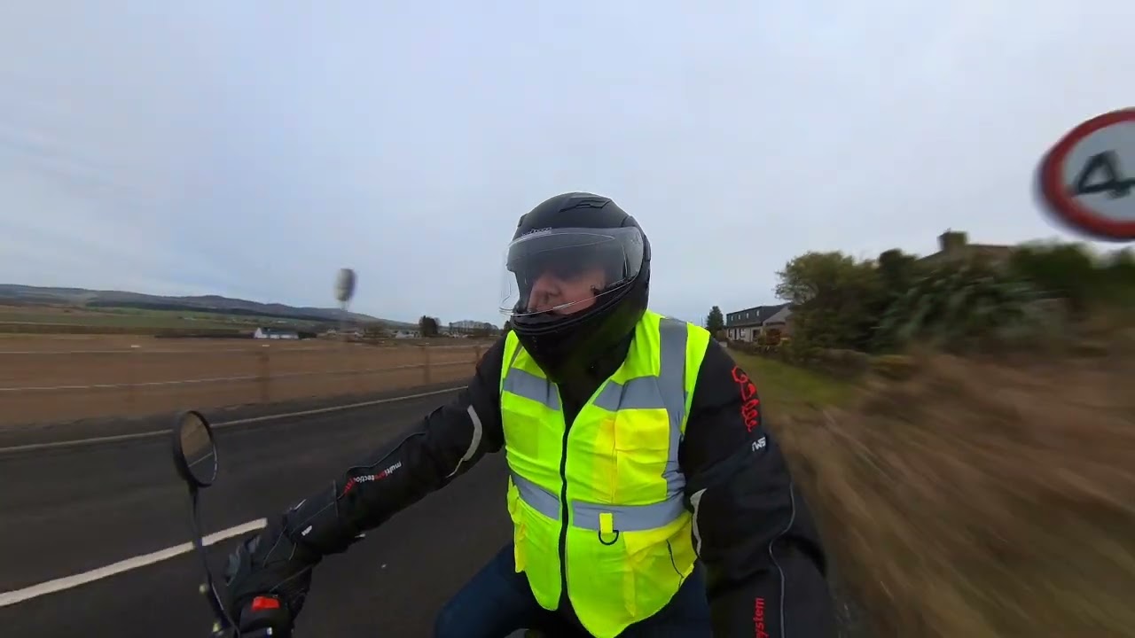 1st Vlog Attempt - Post CBT Ride on my AJS Tempest Scrambler