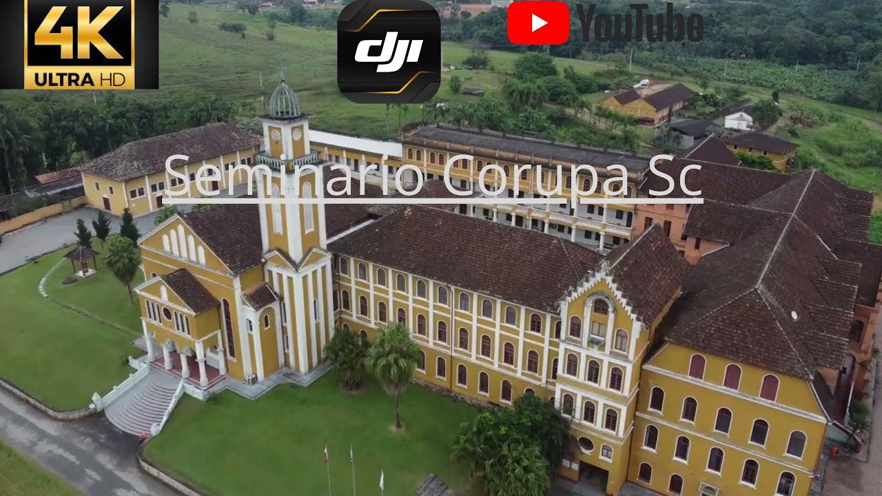 Seminário Sagrado Coração de Jesus - Corupá - SC 4K - Dji Mini 2