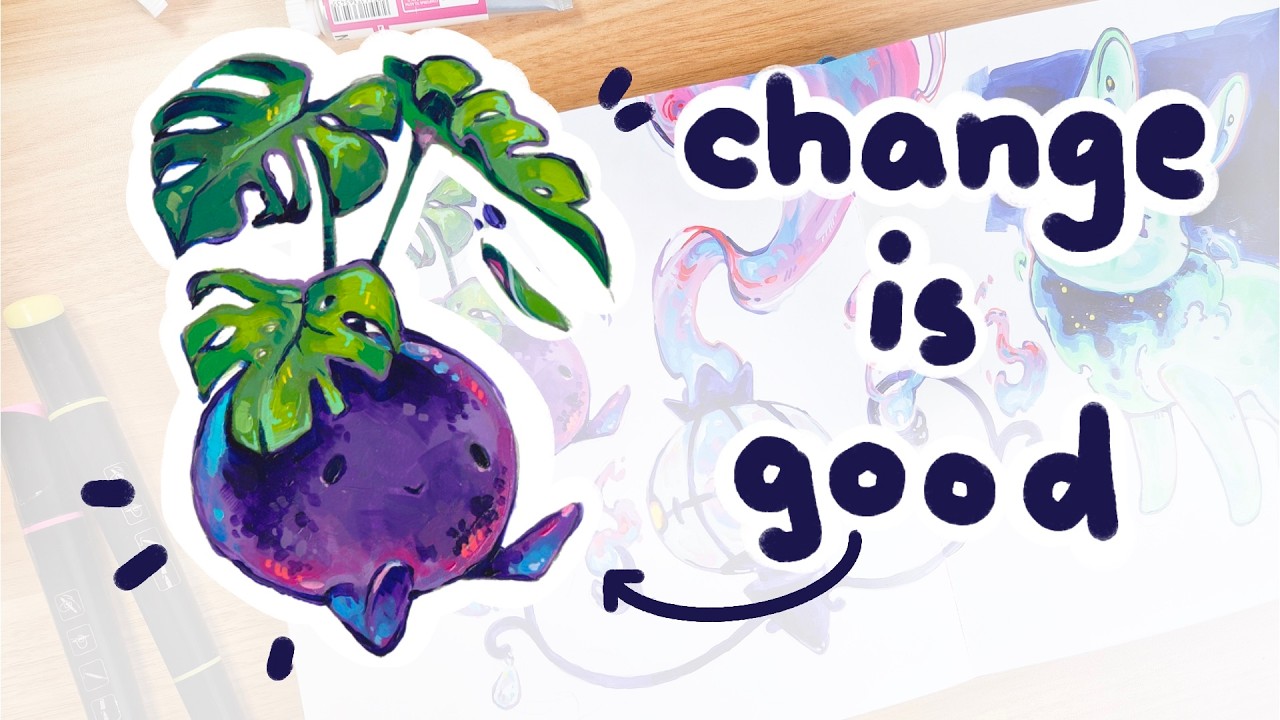 redesigning pokemon || changing my style?!