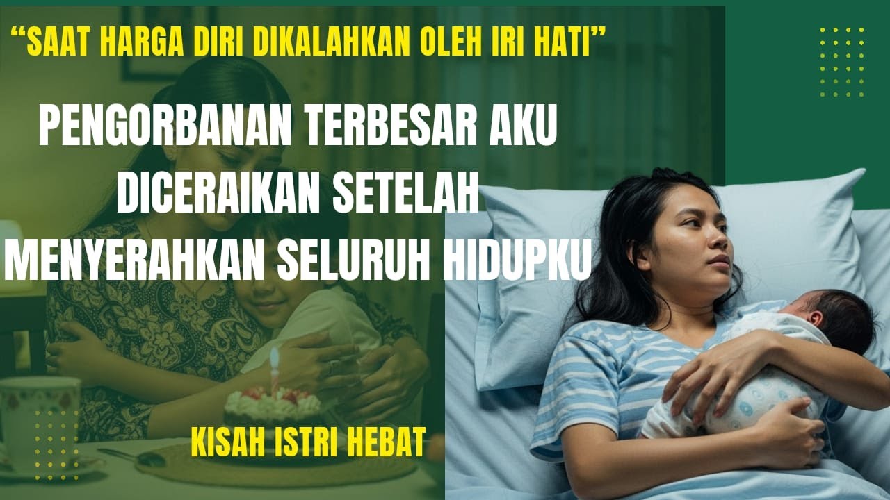 Pengorbanan terbesar || Aku diceraikan setelah menyerahkan seluruh hidupku || kisah istri hebat