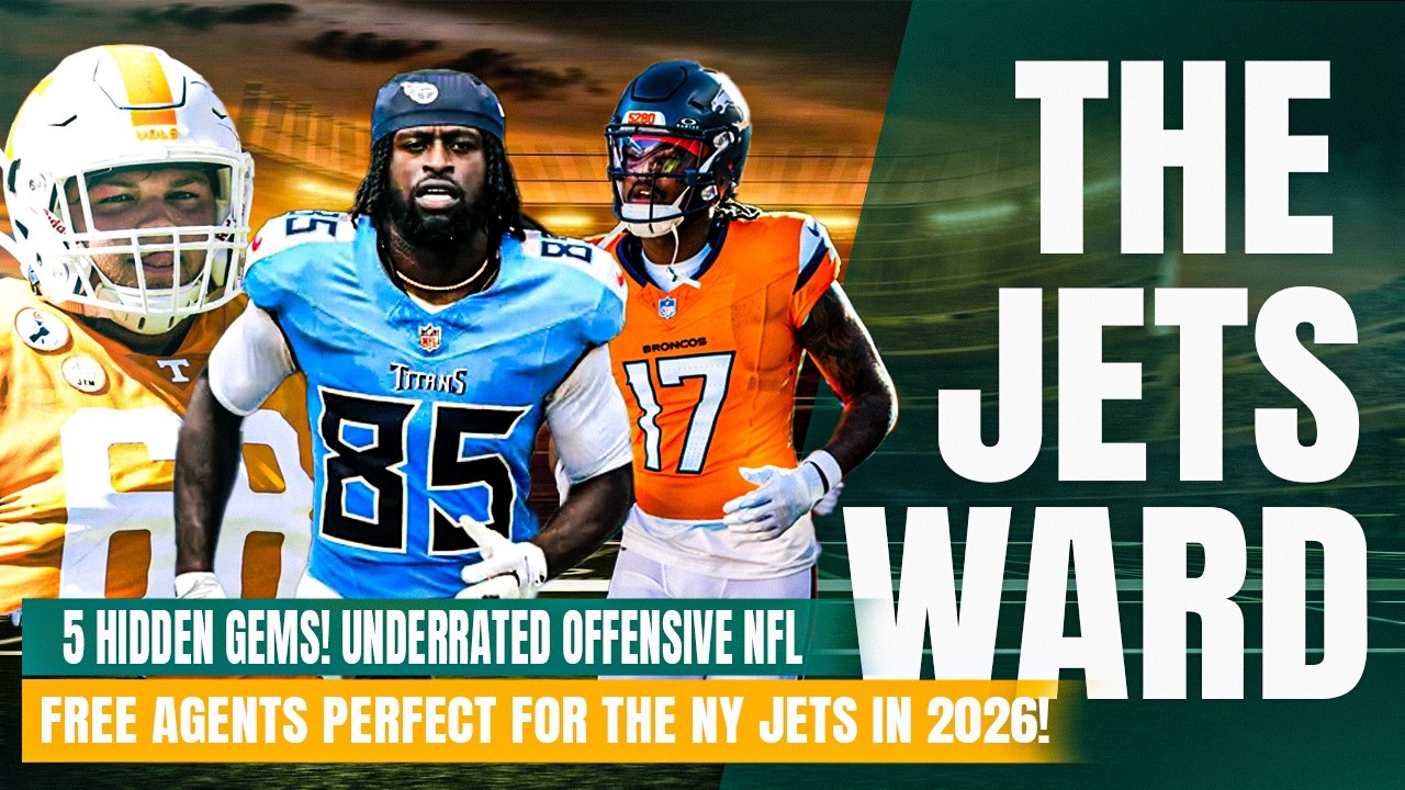 5 Hidden Gems! Underrated Offensive NFL Free Agents Perfect for the NY Jets in 2026!