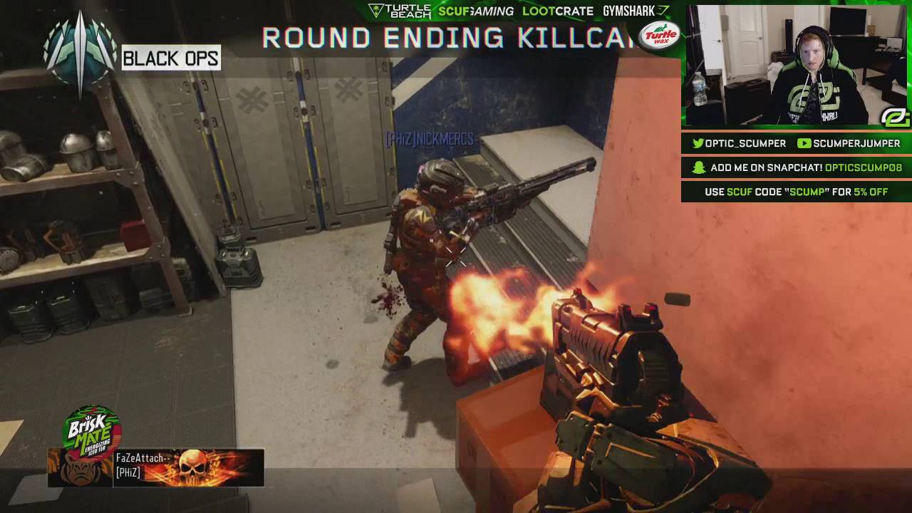 Nickmercs and Crew + Scump