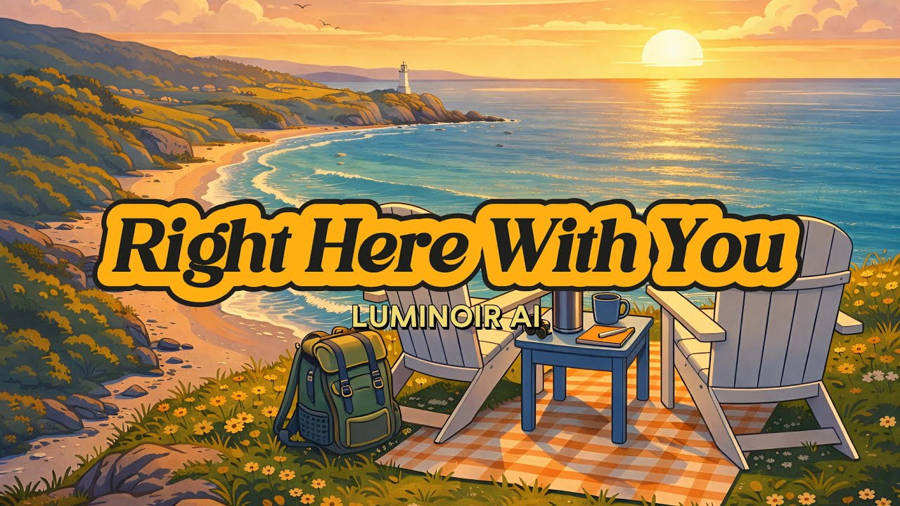 RIGHT HERE WITH YOU (by LUMINOIR AI)
