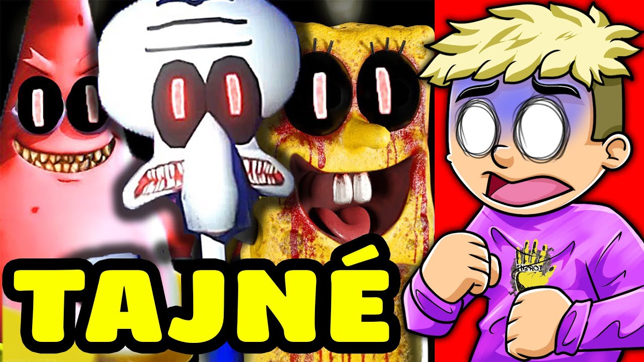 TOP 5 DĚSIVÝCH SPONGEBOB HER! *tajné epizody*
