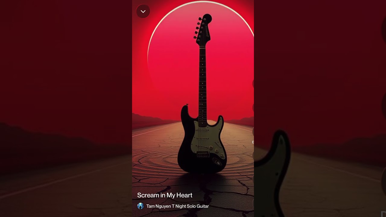 Scream in my heart | tam Nguyen t night solo guitar 