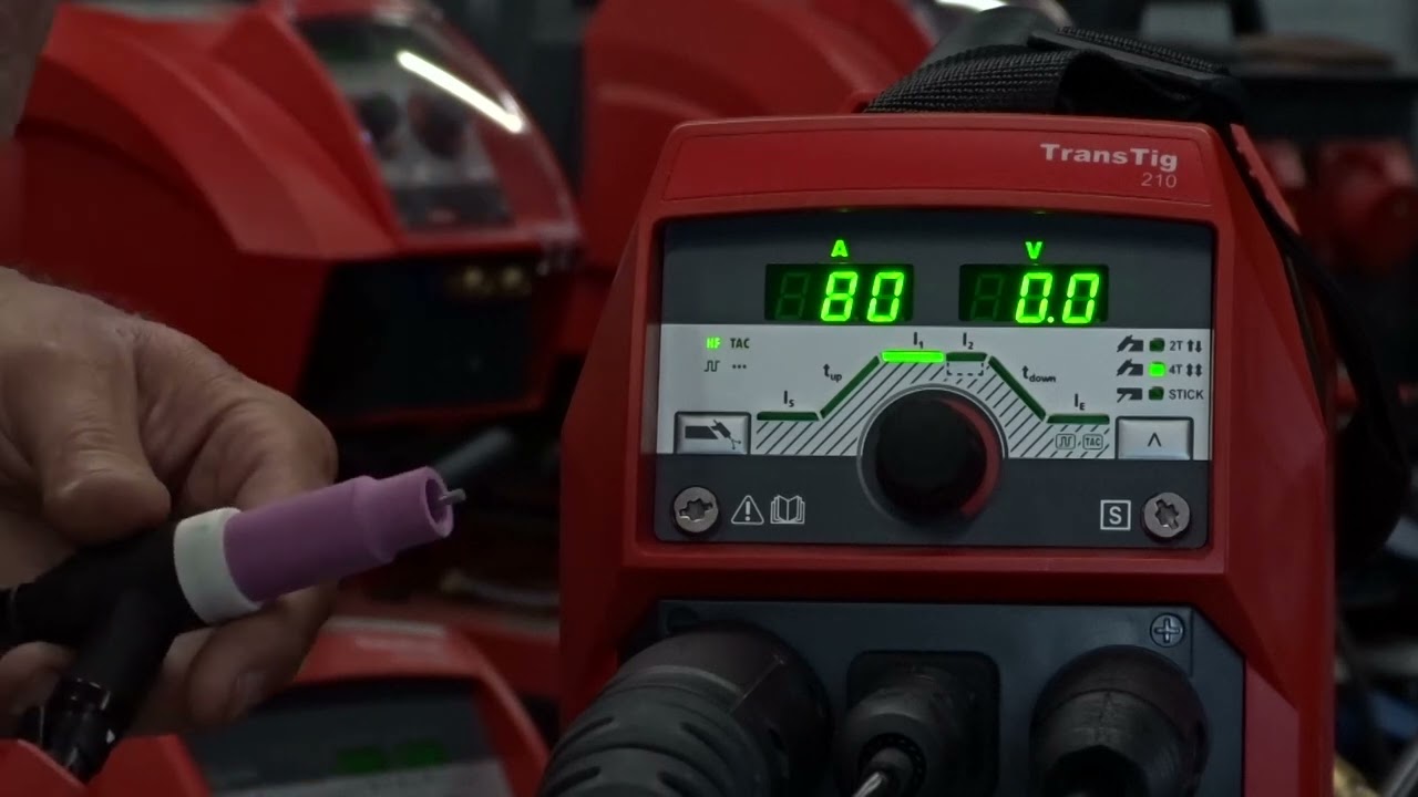 EQIN Fronius TransTig 170 + 210 menu