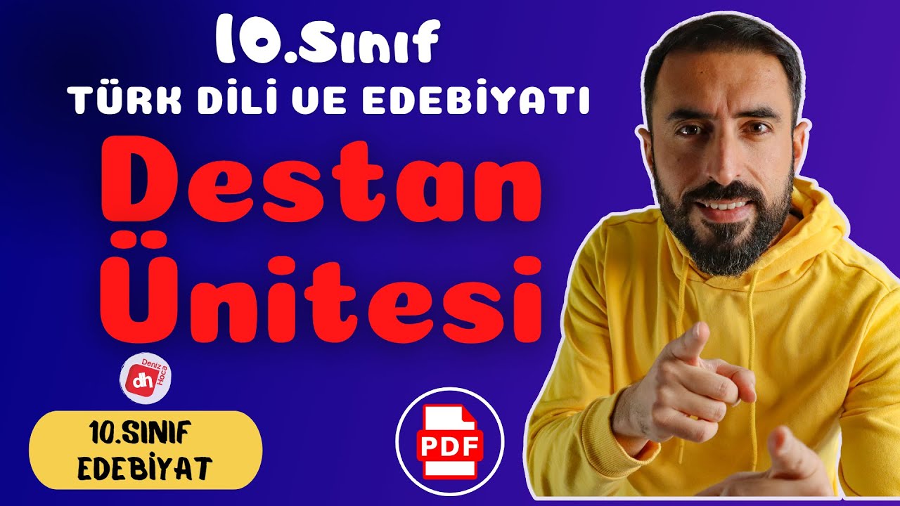 10.SINIF TÜRK DİLİ VE EDEBİYATI DESTAN ÜNİTESİ +PDF 📌 - 10.Sınıf Edebiyat Destan Ünitesi Hazırlık 📕📘
