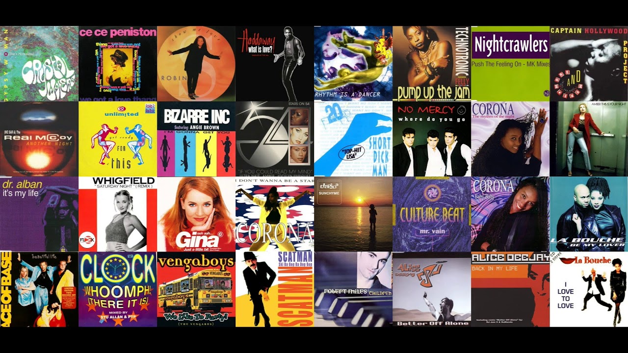 Quarantine Dance Party - 90's Eurodance/House Mix (Corona, Snap, Aqua, Haddaway...)