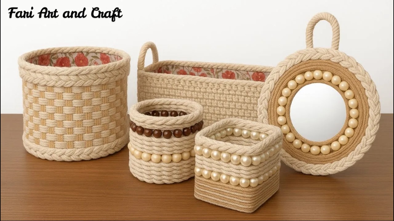 SUPER BEAUTIFUL BUT  LOW COST! 5 BEST DIY SPACE SAVING CRAFT IDEAS😱♻️ #fariartandcraft