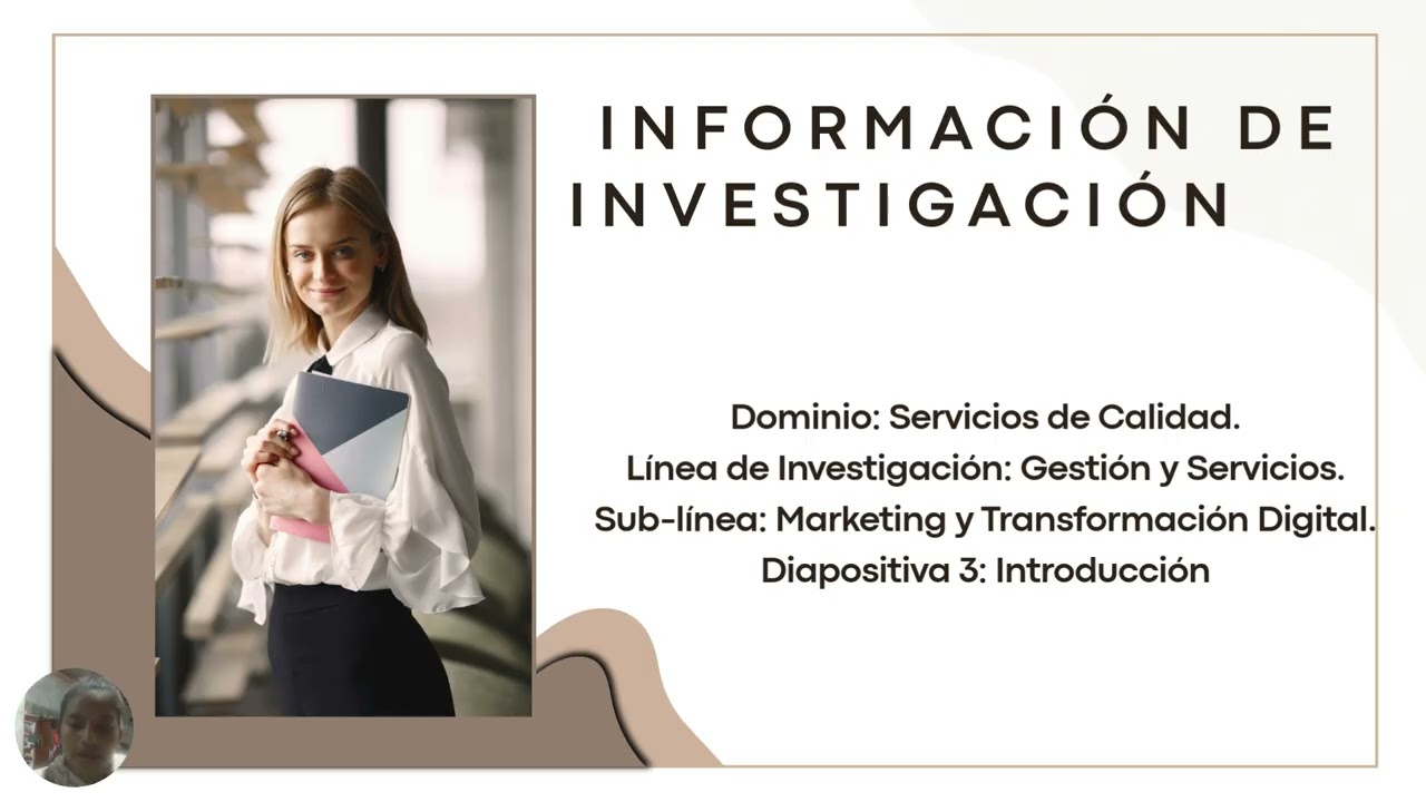 Presentación Diapositivas Informe Proyecto Negocios Orgánico Marrón