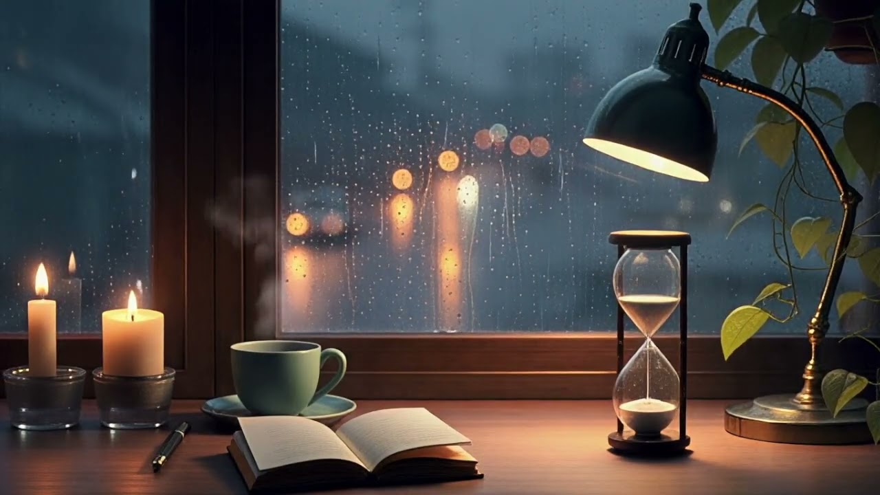 Rainy Night  | Cozy Study & Writing Beats