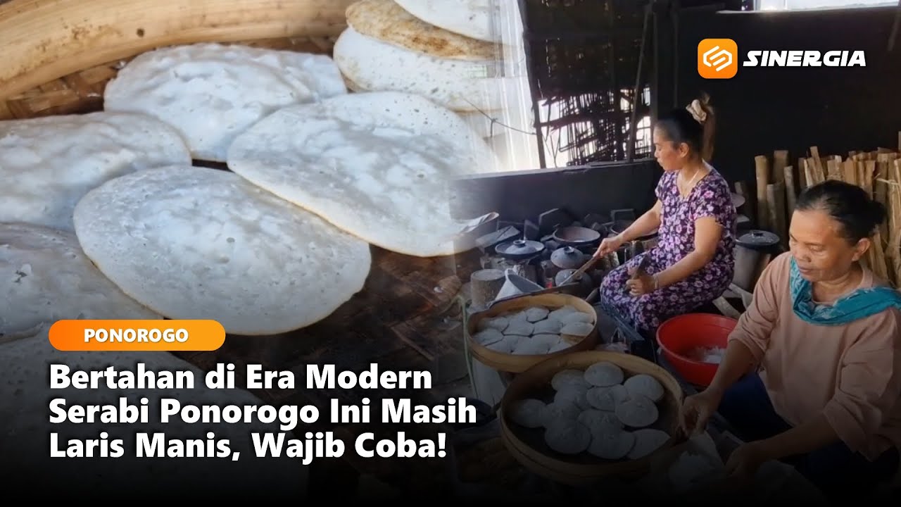 PONOROGO - Serabi Tradisional Bumi Reog Tetap Bertahan di Tengah Gempuran Kuliner Modern!