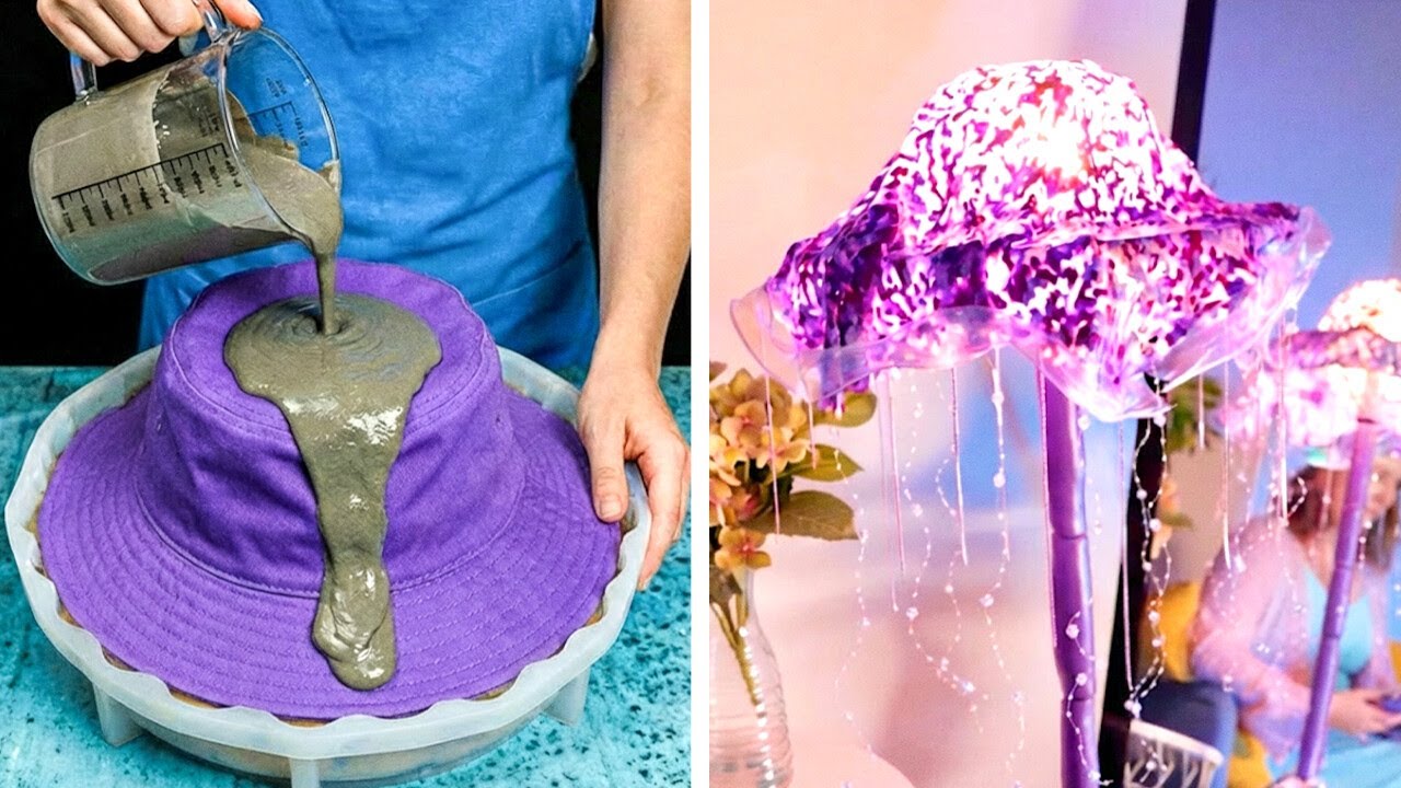Luminária Realista DIY Feita com Materiais Simples 💡✨