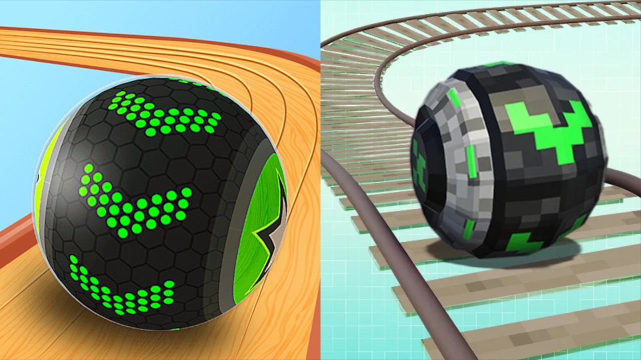 Going Balls | Banana, Opponents Race, Portal Vs Super Rolling Ball Balance Speedrun Gameplay